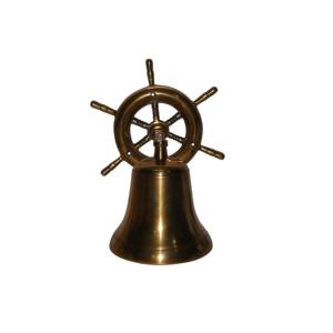 Campana de escritorio de latón macizo de diseño antiguo para hoteles, restaurante, mostrador, campana colgante de pared, venta al por mayor, artículo de lujo, la mejor calidad - Product Image 3