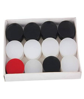 HRM Jeu de pièces et de marteaux de carrom personnalisables de haute qualité – Couleurs vives, glisse fluide, logo et taille personnalisés, jeu de table, cadeau
