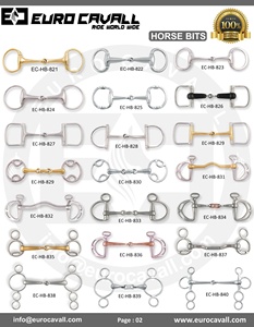 Meilleures ventes de mèches de cheval de haute qualité 2025 Capsule à anneau lâche en fer doux Snaffle Prix premium - Product Image 4