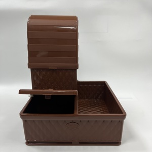 Durable PP plástico ecológico moderno cocina caja de almacenamiento tapa palillos especias Vietnam OEM ODM fábrica proporciona gran cantidad - Product Image 2