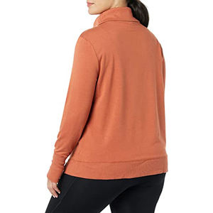 Sudaderas personalizadas de mujer Jersey transpirable de secado rápido Precio barato al por mayor OEM para sudaderas para mujer - Product Image 3