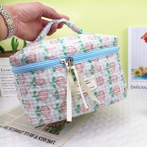 กระเป๋าเครื่องสำอางเพื่อความสะดวกในการจัดเก็บและเดินทางเคสที่ทนทานและมีสไตล์ - Product Image 5