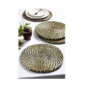 Napperons en matériau naturel, tapis de Table et coussins pour la décoration de la maison, vaisselle de Table à manger, fête et mariage - Product Image 4
