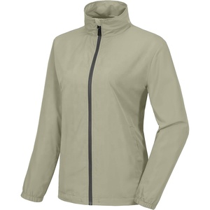 Veste coupe-vent classique légère Impression de logo personnalisé Vêtements d'extérieur hydrofuges pour les activités de plein air - Product Image 1