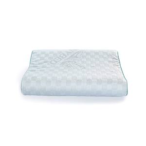 Almohadas de cama de espuma viscoelástica ergonómicas cervicales modernas Látex personalizado de alta calidad con patrón geométrico Precio competitivo para OEM ODM - Product Image 1