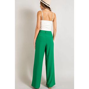 Compra elegantes pantalones plaza con estampados étnicos online Pantalones Plazo de talle alto de moda para Conjuntos Casuales Pantalones Plazo de pierna ancha - Product Image 2