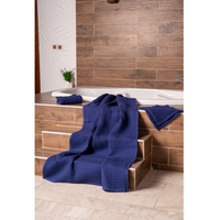 100% türkische Baumwolle Waffel Spa Wrap und Haartuch Set Schnellt rocknende weiche saugfähige Bad Wrap für Frauen Ideal für Home Hotel und Spa