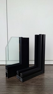 Baie vitrée avec fenêtres à double guillotine deux côtés et centrale fixe idéal pour votre maison anti-ouragan insonorisé résistant à la chaleur - Product Image 5