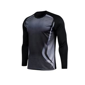 Vente en gros 2025 Rash Guard de cyclisme à séchage rapide pour hommes de haute qualité unisexe respirant pour la formation et la course à pied Design Protection solaire - Product Image 1