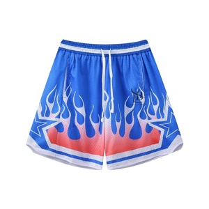 Pantalones Cortos de Malla Sublimados de Secado Rápido para Hombre y Mujer, Unisex, de Baloncesto, Doble Capa, con Certificación BSCI, para Verano - Product Image 3