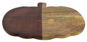 Planche à découper ronde en bois écologique IHA, pièce unique, indispensable pour la cuisine et la salle à manger - Product Image 3