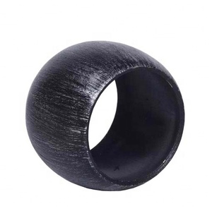 Anneau de serviette rond en métal pour mariage, hôtel, table à manger, porte-serviettes décoratif, anneau de serviette décoratif de table - Product Image 2