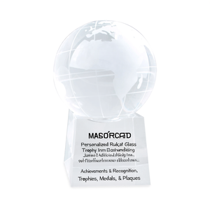 Trofeo de Vidrio Rukbat Personalizado, Premio Premium de Merchandising para Logros y Reconocimiento - Product Image 3