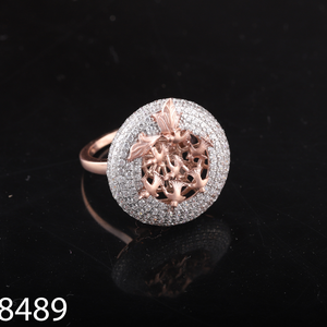 แหวนเพชร D'VINS JEWELS ชุบทอง 18K เพชรทรงกลมเพาะเลี้ยงในห้องปฏิบัติการ รับรองคุณภาพ เหมาะสำหรับเป็นของขวัญหมั้น แต่งงาน ครบรอบ สำหรับผู้หญิง - Product Image 3
