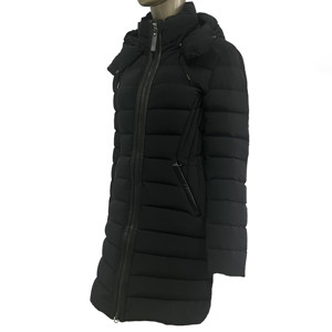 เสื้อโค้ทกันน้ำคุณภาพสูงสำหรับฤดูหนาวแบบมีฮู้ดสำหรับผู้หญิง  บุด้วยโพลีเอสเตอร์  ผ้าไนลอนด้านนอก - Product Image 3