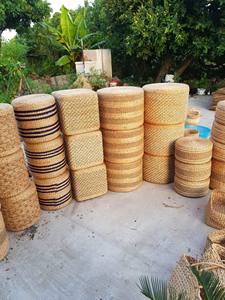 Premium Handwoven Water Hyacinth <b>Cushion</b> Pad from Vietnam, Ideal for Meditation & Comfort, Water Hyacinth <b>Cushion</b> Pad - Product Image 6