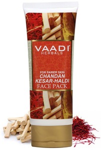 Crema de Gel Corporal Blanqueadora Chandan Kesar Haldi de Alta Calidad de Vaadi Herbals para una Piel Radiante o con un Tono Uniforme a Buen Precio - Product Image 4