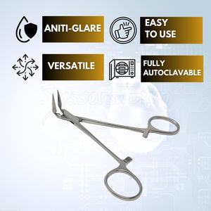 Pinzas de toalla profesionales Abrazadera de bloqueo Médica Quirúrgica de acero inoxidable para aplicaciones hospitalarias y clínicas - Product Image 6