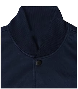 Wholesale Custom Logo Baseball Jacket Plus <b>Wool</b> <b>Quilted</b> Lining <b>Wool</b> Leather Sleeve Varsity Jackets - Product Image 6