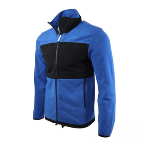 Offres Spéciales 2024 haut de gamme élégant vol classique Veste polaire Panneau avant avec ourlet col côtelé et manchette - Product Image 2