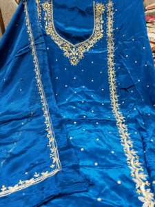 Trajes de moda india bordados a mano sin costuras de diseñador moderno para mujeres para fiestas de estilo tradicional - Product Image 3