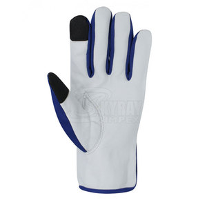 ถุงมือป้องกันฝ่ามือแบบมีลายยางลาเท็กซ์ ไซส์ L ป้องกันไฟฟ้าสถิตย์ ถุงมือทำงานเพื่อความปลอดภัย ดีไซน์ใหม่ล่าสุด ขายส่งแบบรวมค่า - Product Image 2