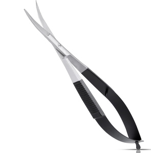 Ciseaux à cuticules pour soins personnels, en acier inoxydable, courbes, pointe pointue, ciseaux de manucure de beauté - Product Image 6