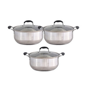 Casserole ovale en acier inoxydable personnalisable de 24 cm en gros pour la cuisson d'ustensiles de cuisine ménagers bon marché du Bangladesh - Product Image 4