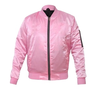 Veste bomber en satin sur mesure à prix de gros, veste varsity en satin de haute qualité pour hommes, taille plus, vestes bomber sur mesure 2026 - Product Image 6