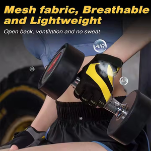 Guantes de carreras de medio dedo para gimnasio y Fitness de la mejor calidad, guantes deportivos para mujer con logotipo personalizado, guantes de Fitness atléticos para levantamiento de gimnasio OEM - Product Image 4