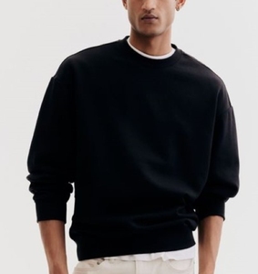 High Quality Men Sweatshirt Plain Solid Color Cotton Blend Breathable Training <b>Gym</b> <b>Hoodie</b> Without Cap Autumn Spring Male Top - Product Image 3