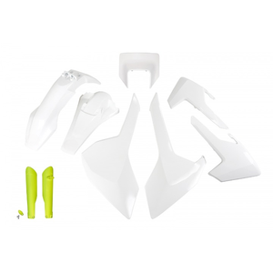 2017 2019 Husqvarna TE 125 Kit completo in plastica ABS OEM 19 con supporto per fari e carenatura per moto - Product Image 1