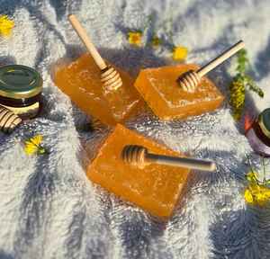 Cuchara de madera para miel, mango acrílico, cuchara de mesa, cuchara para miel, nueva calidad - Product Image 3