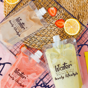 Custom printed detergent liquid <b>bag</b> PET PE bottom spout <b>bag</b> stand liquid pouch for washing powder packaging Vietnam hot sale - Product Image 4