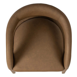 Fauteuil de jardin moderne rembourré, chaise longue pour patio, café, restaurant - Product Image 5