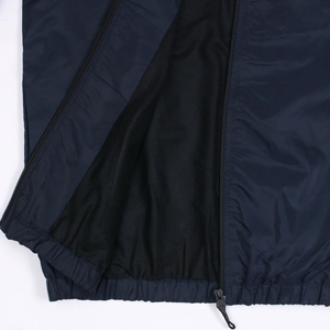 Veste d'hiver de qualité supérieure pour homme North Face, marine, imperméable, avec fermeture éclair noire et logo brodé, style tendance - Product Image 5