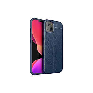Funda de Silicona Premium Netzy SAFA Niss Azul Marino para iPhone 14 - Funda Protectora Antigolpes Nueva de Silicona Suave para 11Pro 14 Plus - Product Image 1