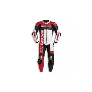 Professional Racing Leather Suit Motorbike Special Protection Garments Low Moq Top Quality One Piece Suit