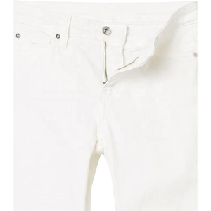 กางเกงยีนส์เดนิมผู้ชายแบบใหม่ ทรงปกติ ทรงเข้ารูป ระบายอากาศได้ดี ลายเรียบ สีซีดแบบวินเทจ สไตล์ลำลอง คุณภาพสูง - Product Image 6