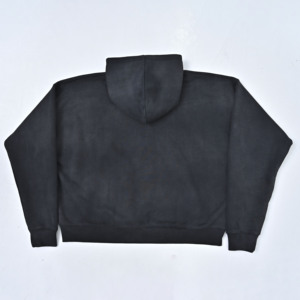 High Quality Thick Blank Plain Heavyweight Oversized Hoodies No <b>String</b> Unisex Plus Size acid wash Men Hoodies sweatshirts - Product Image 2