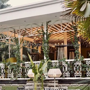 Grilles de balcon modernes en fonte d'aluminium super sablée, technique de moulage au sable, balustrades de balcon ornementales, panneaux de sécurité - Product Image 1