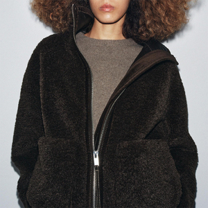 Abrigo informal corto grueso para mujer, ropa de abrigo cálida de invierno, Chaqueta corta de moda para damas, logotipo personalizado, venta al por mayor - Product Image 3