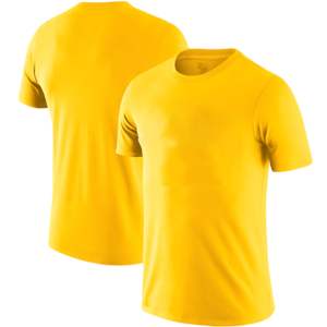 Camiseta de Cuello Redondo para Hombre, 100% Algodón Premium, Logotipo Personalizado en la Parte Delantera, Transpirable, de Secado Rápido, Corte Regular, Tejido de Punto, para Venta al Por Mayor - Product Image 1