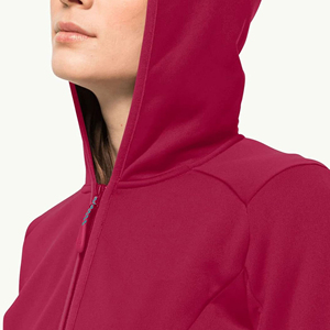 Veste Softshell pour femmes pour la randonnée et les sports de plein air Design élégant et élégant Imperméable Respirant Coquille en nylon finie - Product Image 4