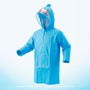 Imperméable pour enfants garçons et filles, motif requin, respirant, bleu, taille 10, imperméable, design marin, léger et de qualité supérieure - Product Image 3