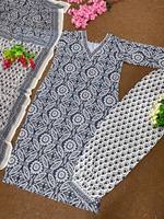 FABZONE NOUVEAU DESIGNER ENSEMBLE KURTI-SET EN SOIE GEORGETTE LOURDE AVEC DUPATTA ET DÉTAILS ARTISANAUX POUR UN USAGE QUOTIDIEN – VÊTEMENTS FÉMININS INDIENS/PAKISTANI ÉLÉGANTS