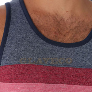 En stock, débardeur pour homme en coton et polyester, tricoté, respirant, décontracté, vêtements de sport, léger, séchage rapide, haute qualité - Product Image 6