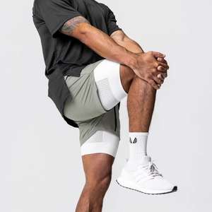 Pantalones cortos ligeros de lona para Hombre | Look cargo para gimnasio y correr - Product Image 3