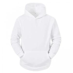 Sudadera con capucha de algodón de peso pesado personalizada y pantalones de chándal conjunto de 2 piezas en blanco Vintage chándal hombres chándales transpirables - Product Image 6