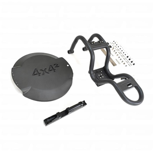 Convient pour les pièces <span class=keywords><strong>de</strong></span> voiture tout-terrain en fibre <span class=keywords><strong>de</strong></span> carbone W463 <span class=keywords><strong>4X4</strong></span> Style, housse <span class=keywords><strong>de</strong></span> <span class=keywords><strong>roue</strong></span> <span class=keywords><strong>de</strong></span> <span class=keywords><strong>secours</strong></span> avec supports pour Classe G W463 1990~2018y - Product Image 6